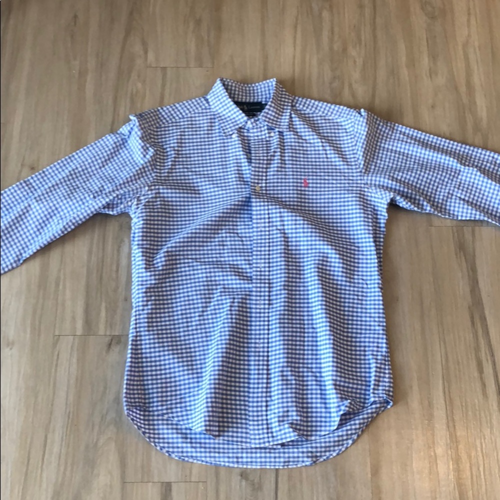 Button up Ralph Lauren - blue & white checkered